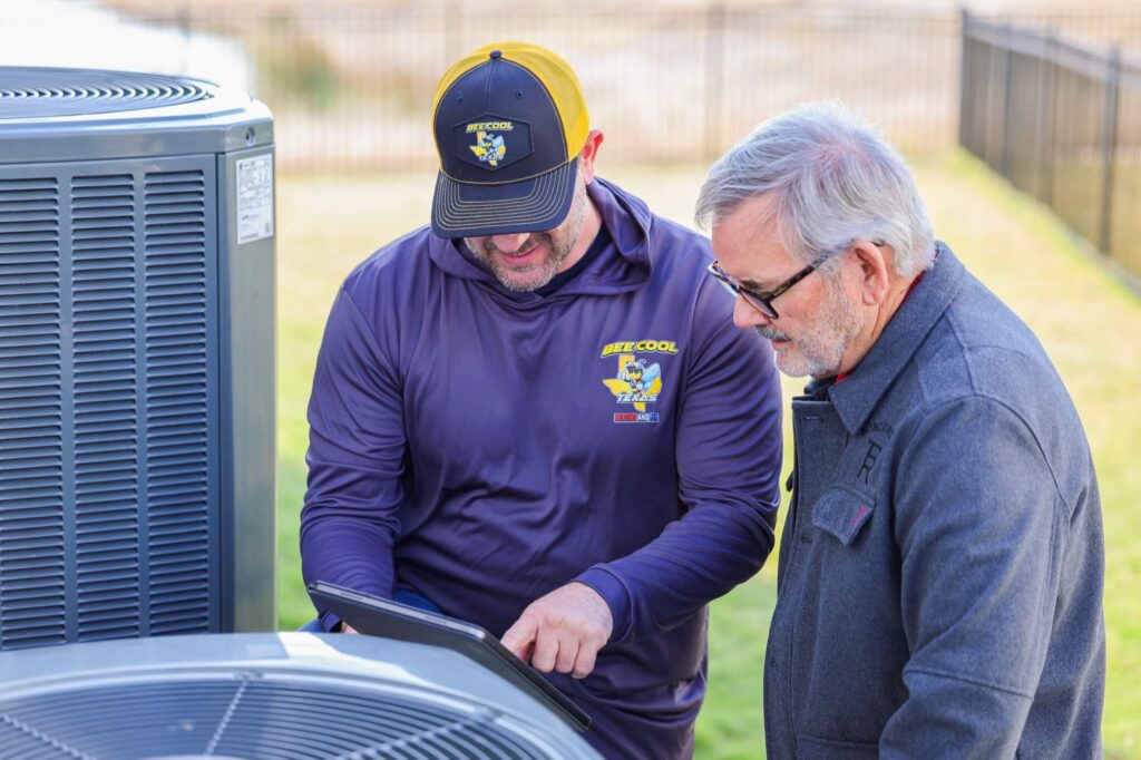 Bees air duct cleaning